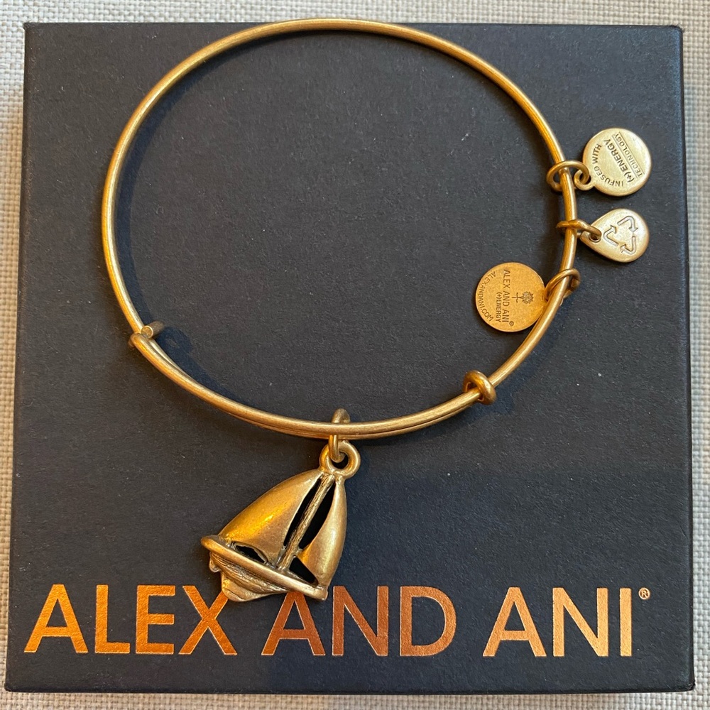 Alex and Ani sailboat bracelet